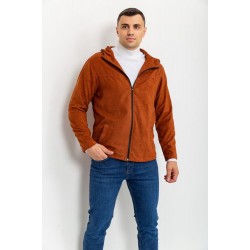 Вітровка чоловіча на блискавці, колір теракотовий, 131R3009