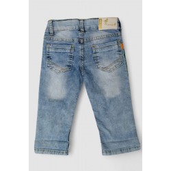 Капрі джинсові для дівчаток, колір блакитний, 247R2606-1