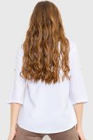 Блуза класична  -уцінка, колір біло-синій, 230R081-U-5