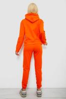 Спортивний костюм жіночий двонитка  уцінка, колір помаранчевий, 214R1419-007-U-16