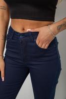 Джинси жіночі однотонні Skinny, колір синій, 244R253-10