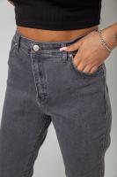 Джинси жіночі однотонні Skinny, колір сірий, 244R6084