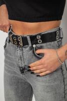 Джинси жіночі Skinny, колір сірий, 244R00624