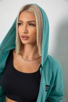 Спортивний костюм жіночий, колір бірюзовий, 238R114