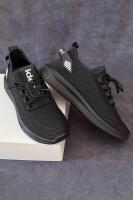 Кросівки жіночі  текстиль, колір чорний, 243R779