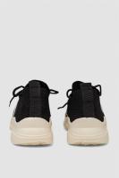Кросівки жіночі текстильні, колір чорно-білий, 244R251K