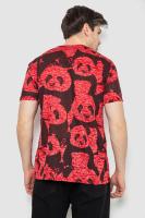 Футболка чоловіча з принтом, колір червоний, 244R6034
