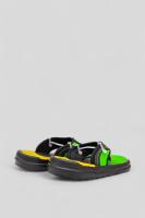 В'єтнамки дитячі, колір чорно-салатовий, 243R9037B-18