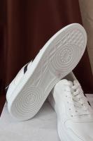 Кеди чоловічі демісезонні, колір біло-чорний, 248RR155