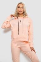 Спортивний костюм жіночий двонитка  -уцінка, колір персиковий, 214R1419-001-U-7