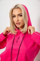 Спортивний костюм жіночий двонитка  -уцінка, колір рожевий, 214R1419-001-U-9